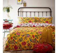 Furn Duvet Cover Set Pomelo – Tropical Floral Reversible – Yellow King