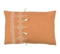 Furn Pritta Tassel Cushion Cover - Cinnamon Orange - 40cm x 60cm - Cinnamon Orange - 100% Cotton