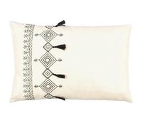 Furn Pritta Tassel Cushion Cover - Natural - 40cm x 60cm - Natural - 100% Cotton