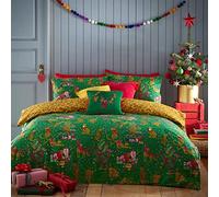Purrfect Christmas Reversible Duvet Cover Set Furn Multi Toddler