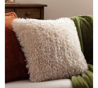 Furn Rowan Faux Fur Cushion In Beige Beige 50cm x 50cm