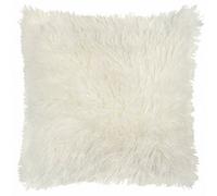 furn. Furn Rowan Polyester Filled Faux Fur Cushion Ecru, Cream