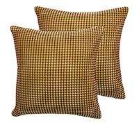 furn. Rowan Polyester Filled Cushions (Twin Pack), Henna, 45 x 45cm