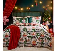 furn. Showtime Festive Duvet Cover Set, Pine