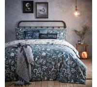 Furn Duvet Cover Set Spellbound – 100% Brushed Cotton – Stormy Grey – Single