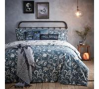 furn. Spellbound 100% Brushed Cotton Duvet Cover Set, Stormy Grey