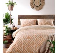 furn. Tanza Duvet Cover and Pillowcase Set, Terracotta, King