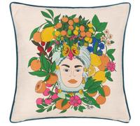 furn. Taormina Floral Piped Feather Filled Cushion