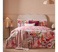 Furn Duvet Cover Set Terra Nova - Reversible Abstract Woodland Mountain Mushroom, Multicolour Double