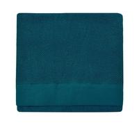 Furn Textured Weave Bath Towel - Blue - 130cm x 70cm - Blue - 100% Cotton