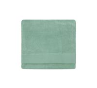 Furn Textured Weave Oxford Panel Bath Sheet In Green Green Bath Sheet