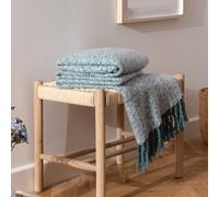 Furn Throw Weaver Teal 130x180cm