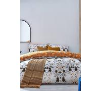 Tiger Fish Botanical Reversible Duvet Cover Set Furn Multi King