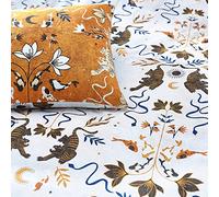 furn. Tiger Fish King Duvet Cover Set, Cotton, Polyester, Multi