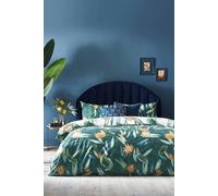Tiger Lily Tranquil Floral Duvet Cover Set Furn Light Green Single