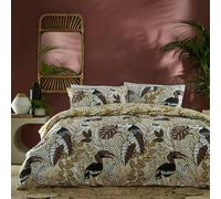 Furn Tocorico Toucan Duvet Cover Set - Natural - Natural - Double