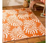 Furn Tocorico Woven Outdoor/Indoor Rug in Orange | Size: 120 cm x 180 cm Furn Orange 120 cm x 180 cm
