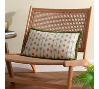 furn. Tropicala Palm Printed Polyester Filled Cushion - Multicolour - 30x50cm