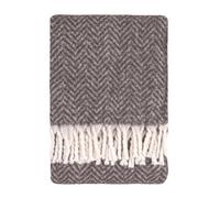 furn. Tweedie Throw (Charcoal - 130x180cm)