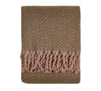 furn. Tweedie Throw (Mocha - 130x180cm)