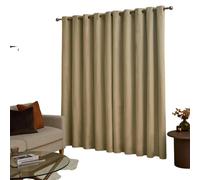 Furn Ultimate Velvet Blackout Curtains - Mocha - 168cm x 229cm - Mocha - 100% Polyester