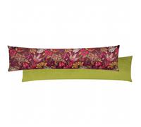 Furn . Viranai Exotic Floral Draught Excluder in Cerise Furn Cerise