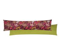 furn. Viranai Exotic Floral Velvet Draught Excluder Case Case, Cerise