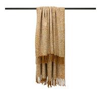 Furn Weaver Herringbone Throw-Acrylic-Gold-130cm x 180cm, Acrylic, Gold, 130cm x 180cm (51" x 71" inches)