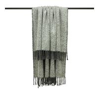 Furn Weaver Throw with Herringbone Design - Grey - Grey - One Size