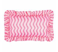 Furn Wiggly Stripe Pink Outdoor Cushion