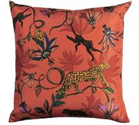 Furn Wildlife Outdoor Cushion Cover - Orange - 43cm x 43cm - Orange - 100% Polyester