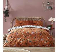 Furn Wildlings Tropical Duvet Cover Set - Warm Sienna - Warm Sienna - Double