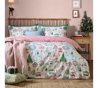 furn. Winter Wonderland Duvet Cover Set (Multicolour - Single)