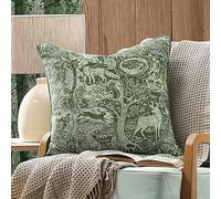 furn. Winter Woods Animal Chenille Feather Filled Cushion