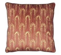 Furn Wisteria Velvet Square Cushion Cover - Sienna - One Size - Sienna - 100% Polyester