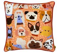 furn. Woofers Feather Filled Cushion, Polyester, Multi