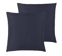Furn. Wrap Outdoor Polyester Filled Cushions Twin Pack Navy, Blue