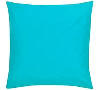 furn. Wrap Plain Garden Outdoor Cushion Cover - UV Resistant Water Resistant (Aqua - 43x43cm)