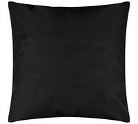Wrap Plain Water & UV Resistant Reversible Outdoor Cushion Furn Black 43cm x 43cm