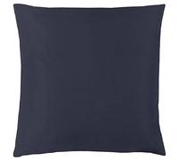 furn. Wrap Plain Garden Outdoor Cushion - UV Resistant Water Resistant Polyester Filled (Navy - 43x43cm)