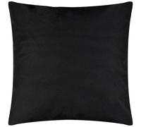 Furn Wrap Plain Outdoor Cushion Cover - Black - 43cm x 43cm - Black - 100% Polyester
