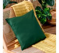 Furn Wrap Plain Water & Uv Resistant Reversible Outdoor Cushion In Green Green