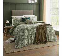furn. Wylder Albus Duvet Cover Set (Forest Green - King)