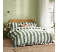 Wylder Duvet Cover Set Bridie Green/Mist Double