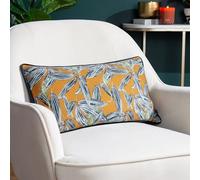 furn. Wylder Ebon Wilds Nkiru Piped Feather Rich Filled Cushion