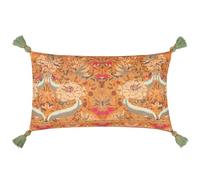 Wylder Nature Charais Floral Tasseled Feather Filled Cushion