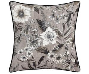 furn. Wylder Nature Harlington Botany Floral Piped Polyester Filled Cushion