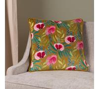 furn. Wylder Nature House of Bloom Poppy Polyester Filled Cushion - Twin Pack