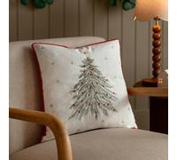 furn. Wylder Nature Twinkling Tree Embroidered Feather Filled Cushion