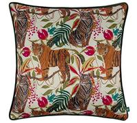 furn. Wylder Tropics Kali Jungle Tigers Feather Filled Cushion